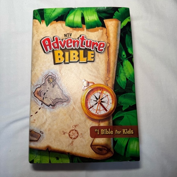 NIV, Adventure Bible, Hardcover, Full Co Kids Bible Ages 9-12 Easy Read - Picture 1 of 8